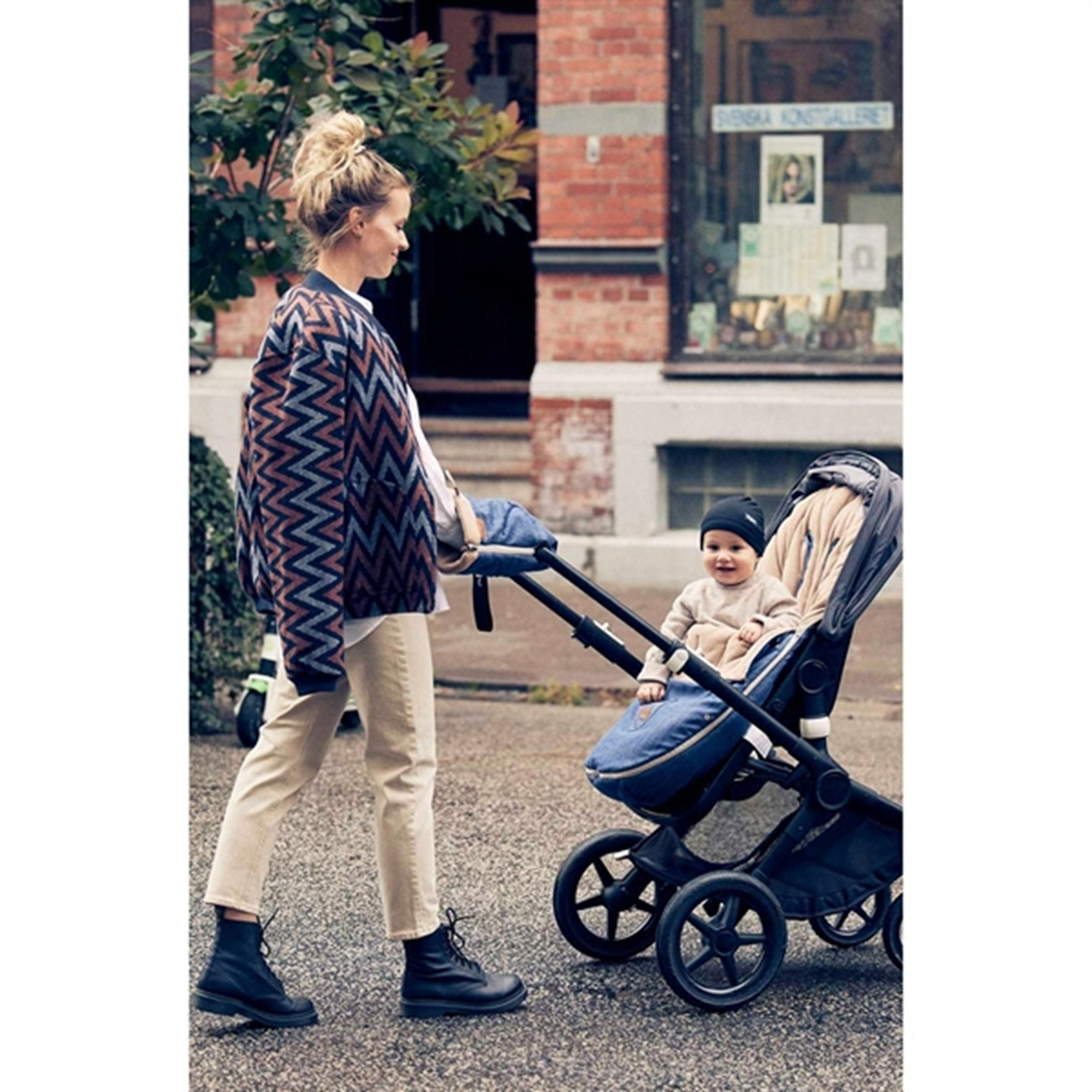 Najell Footmuff Denim Indigo