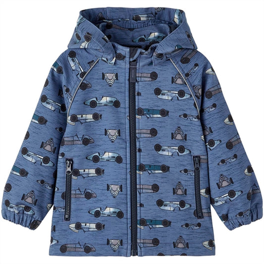 Name it Bijou Blue Alfa Softshell Jacket Cars