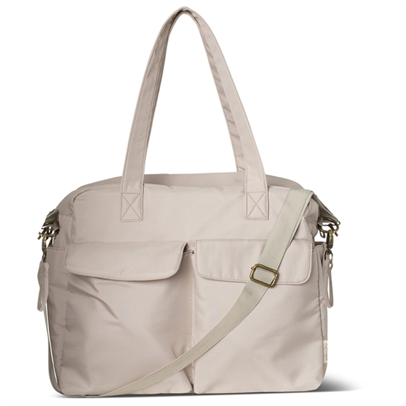 That's Mine Feather Grey Benne Nursing Bag