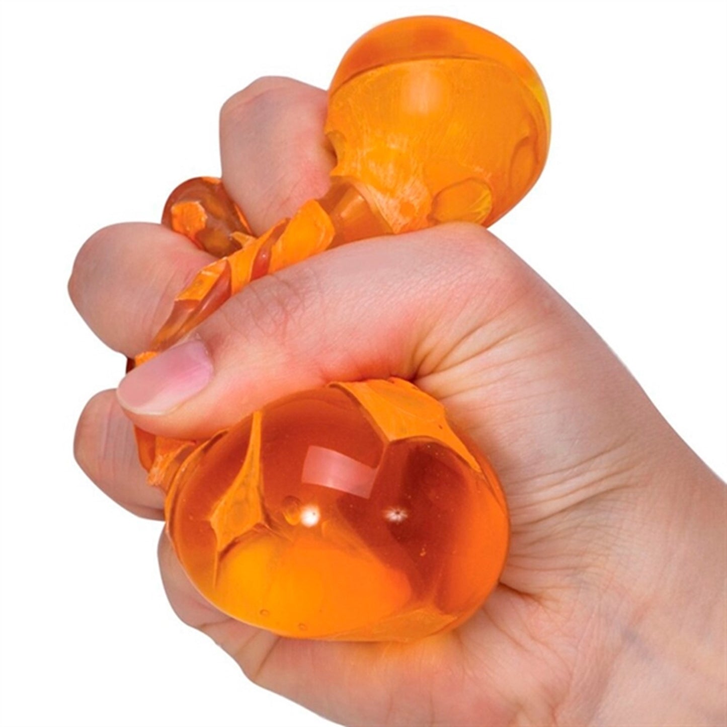 NeeDoh Magma Light Up Orange