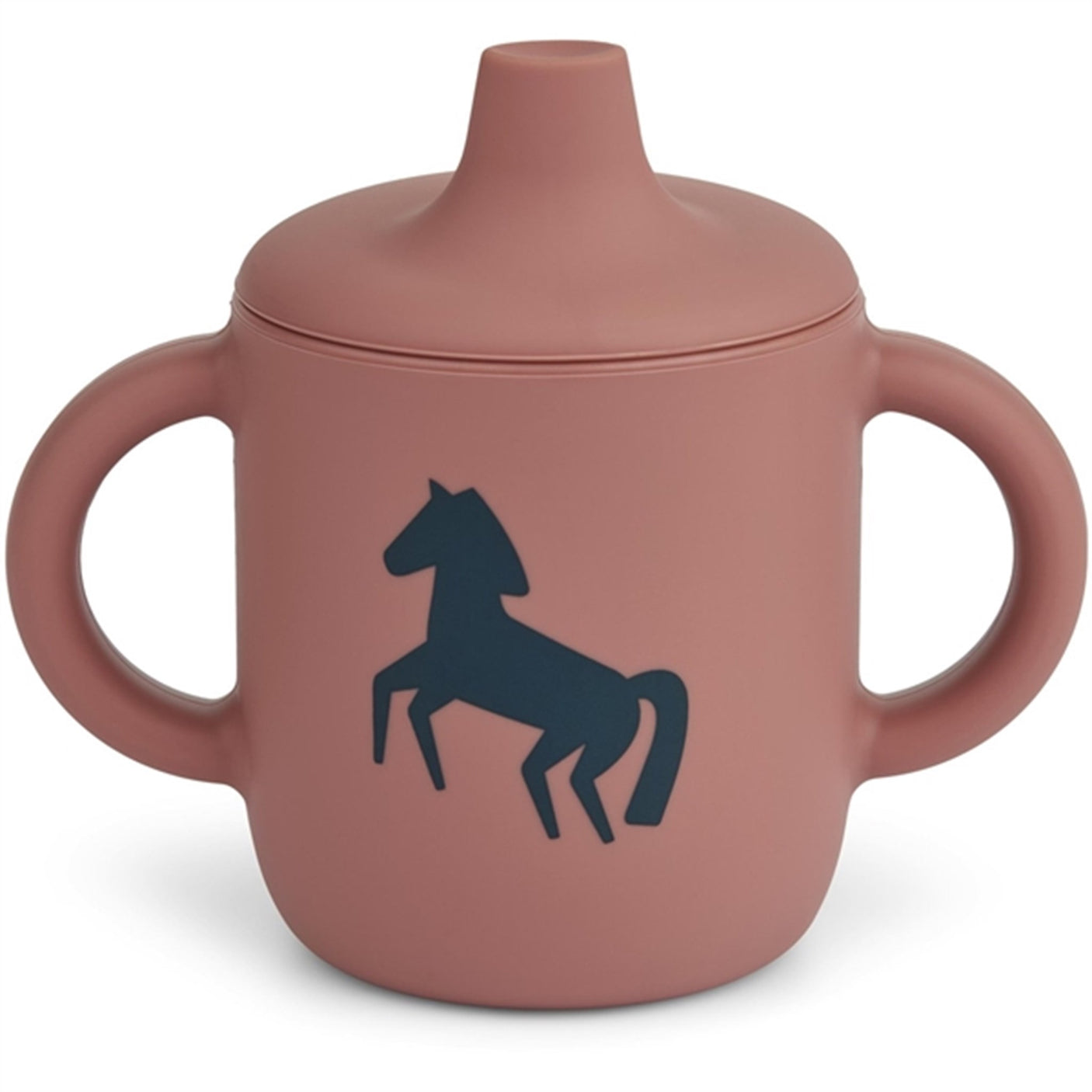 Liewood Neil Sippy Cup Horses/Dark Rosetta
