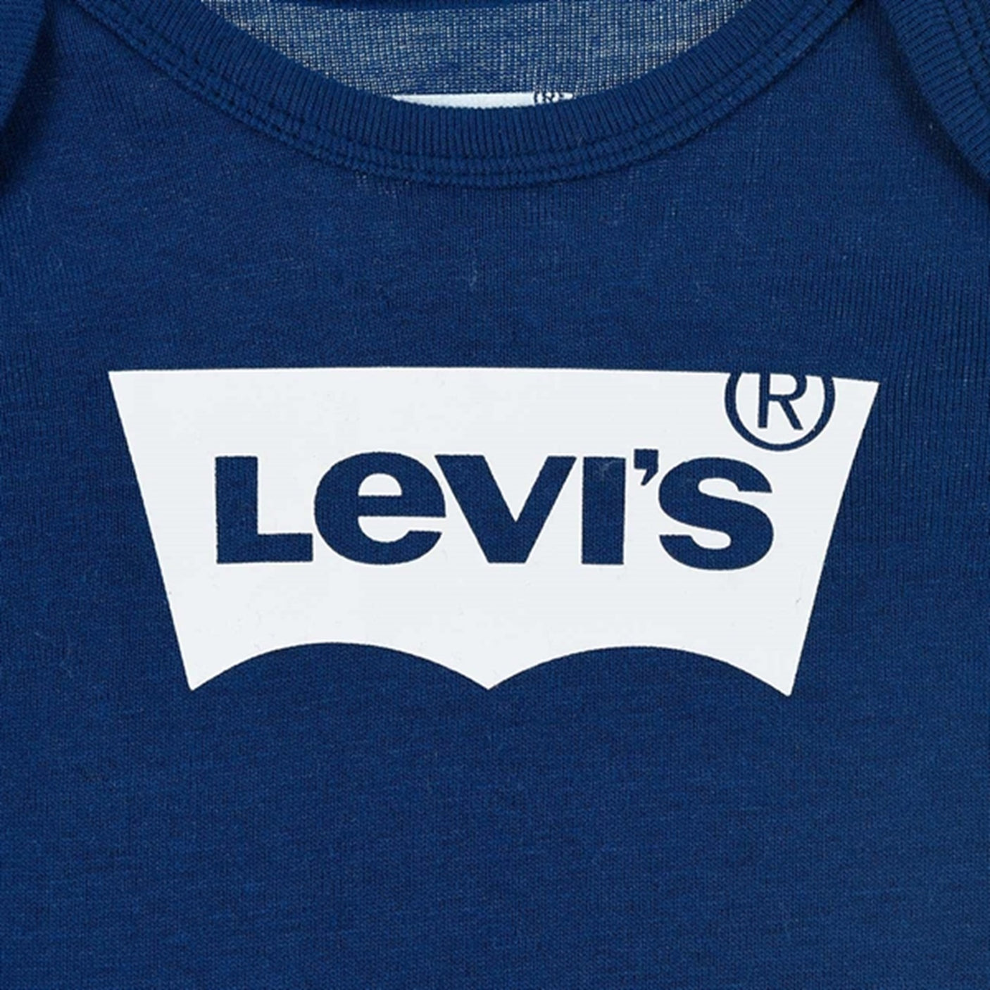 Levi's Batwing Bodies 2-pak Logo Estate Blue/White