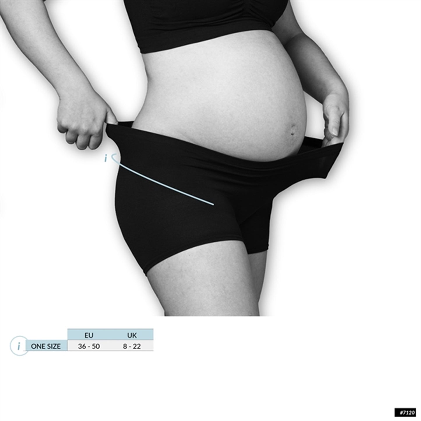 Carriwell Maternity And Hospital Panties Black 2 pcs
