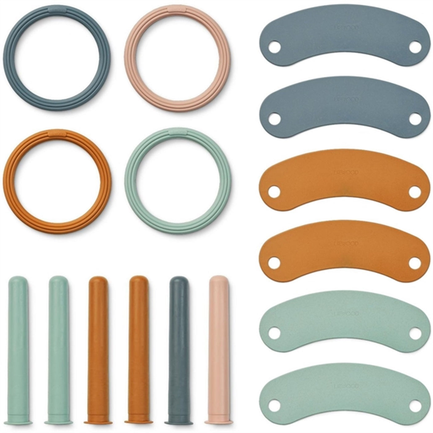 Liewood Nova Ring Toss Game Mustard Multi Mix