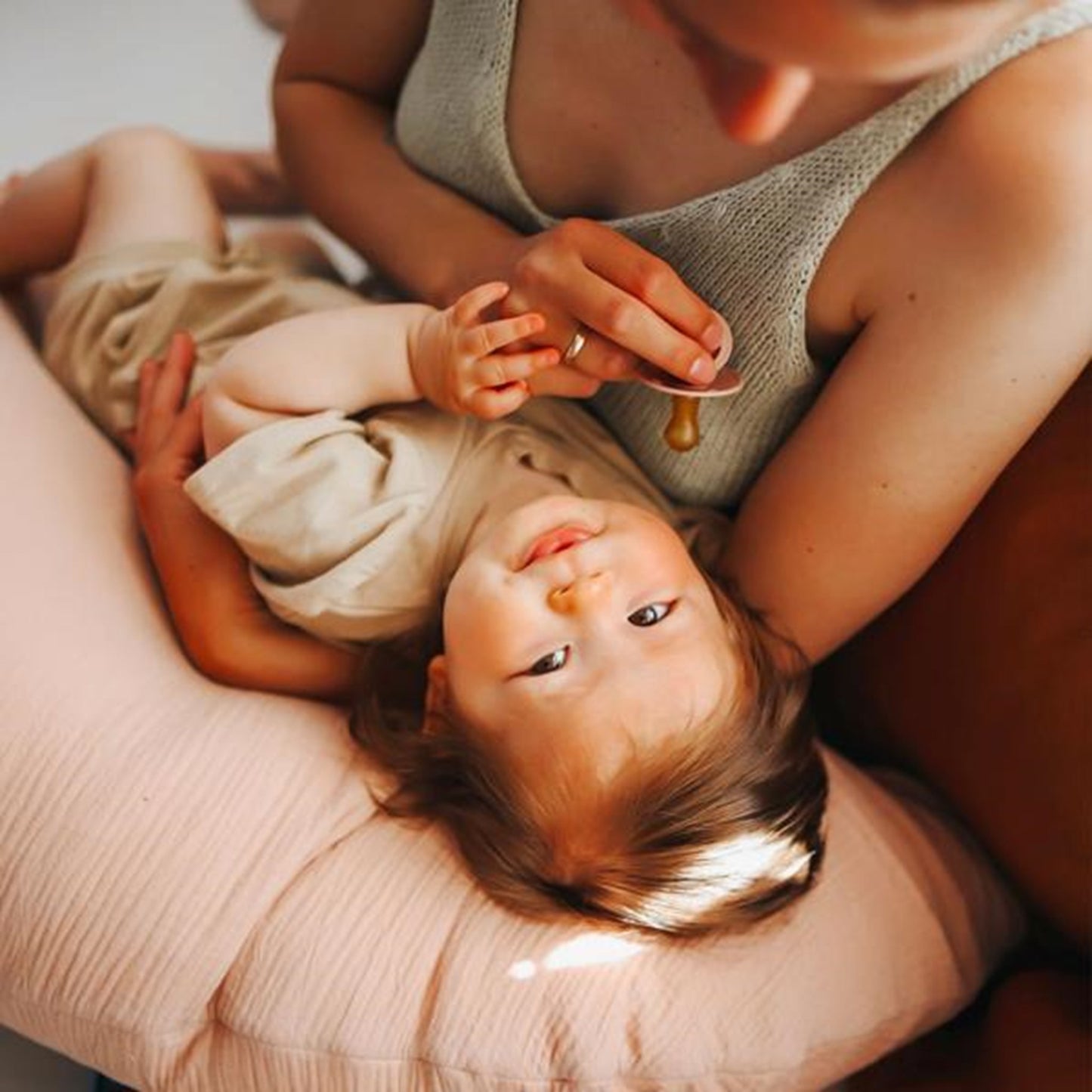 That's Mine Nursing Pillow Rose