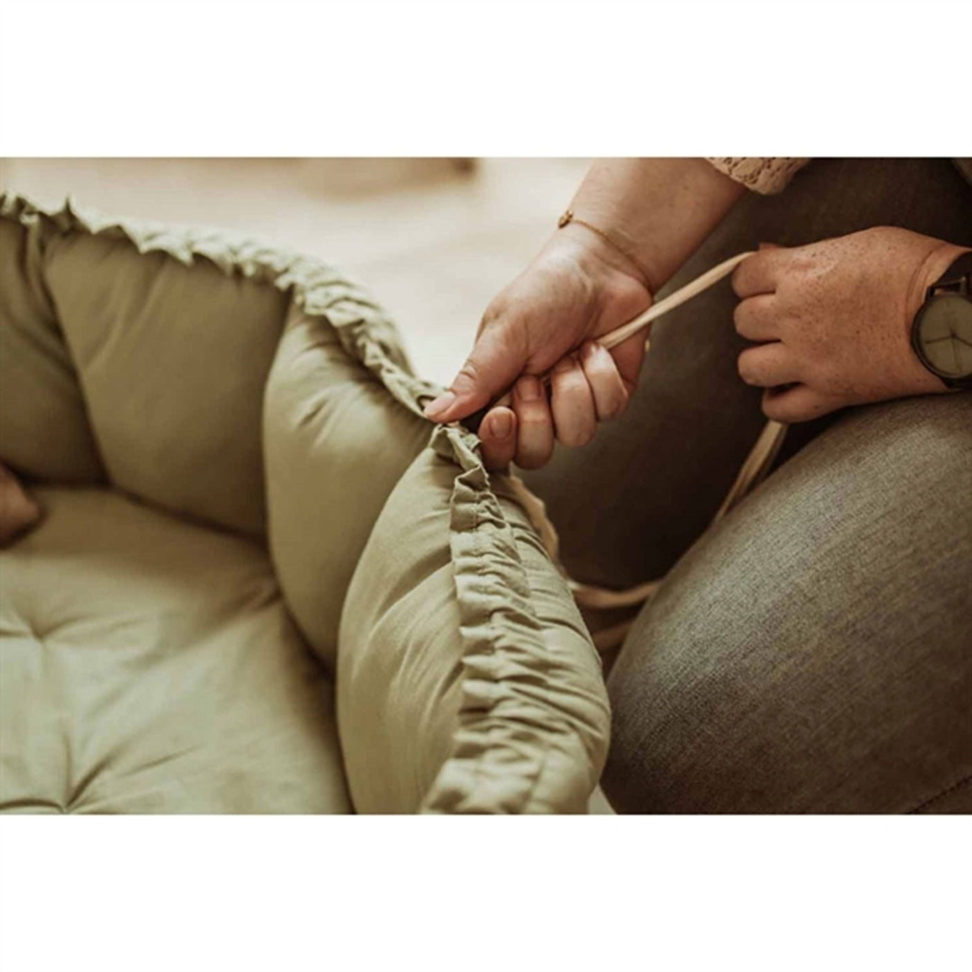 Play&Go 3-in-1 Play Mat Organic Bloom Meadow green