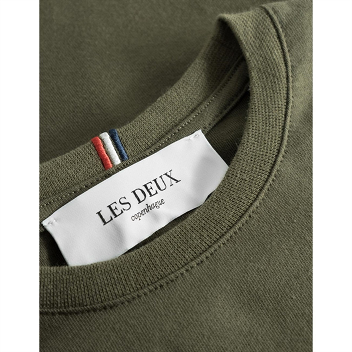 Les Deux Kids Olive Night/Ivory Lens T-shirt