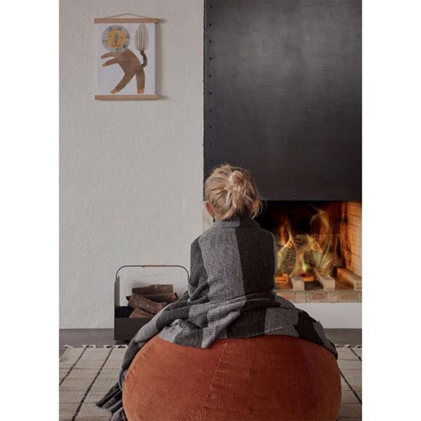 OYOY Corduroy Beanbag Caramel