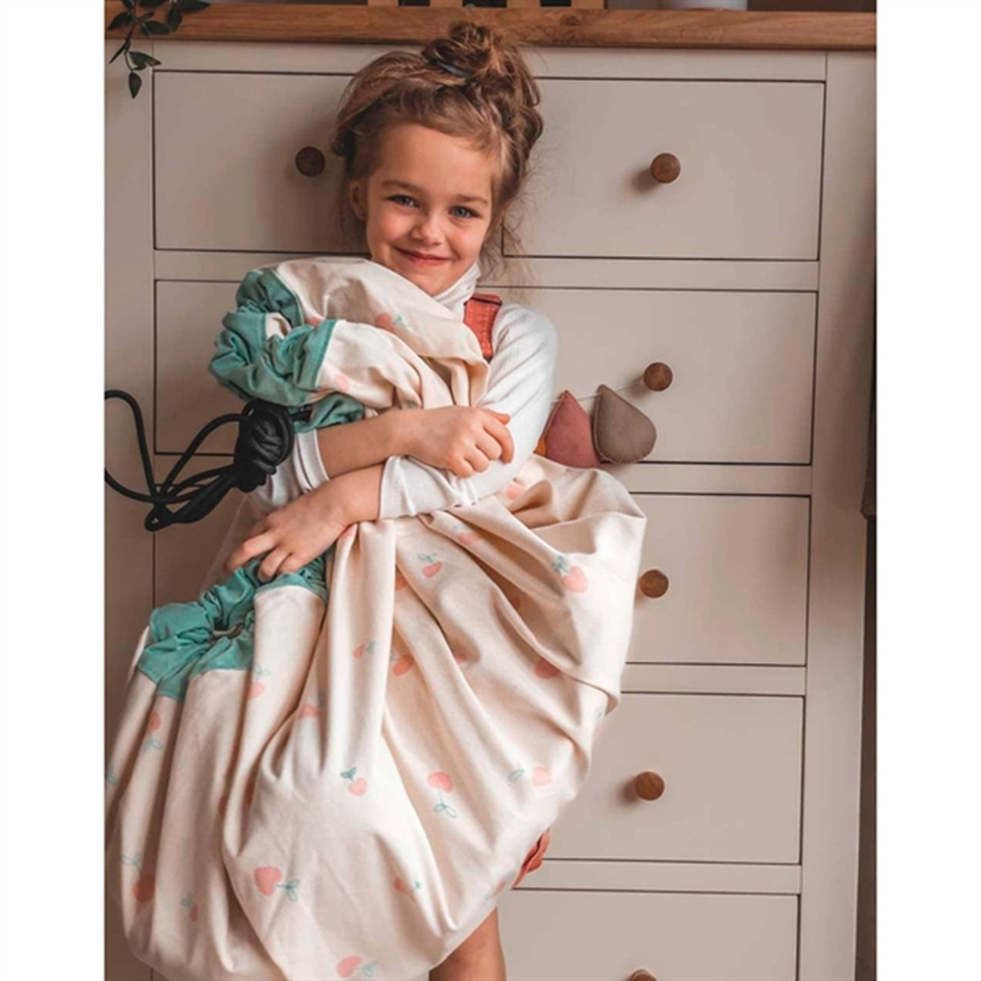 Play&Go 2-i-1 Play Mat Cherry Love 3