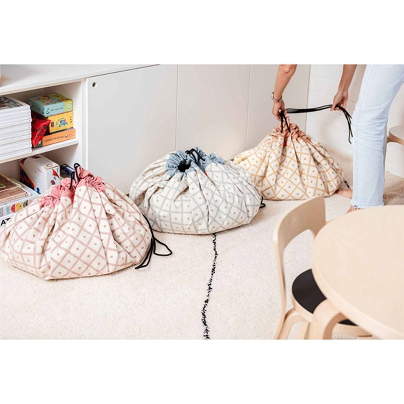 Play&Go 2-in-1 Play Mat Geo Mustard