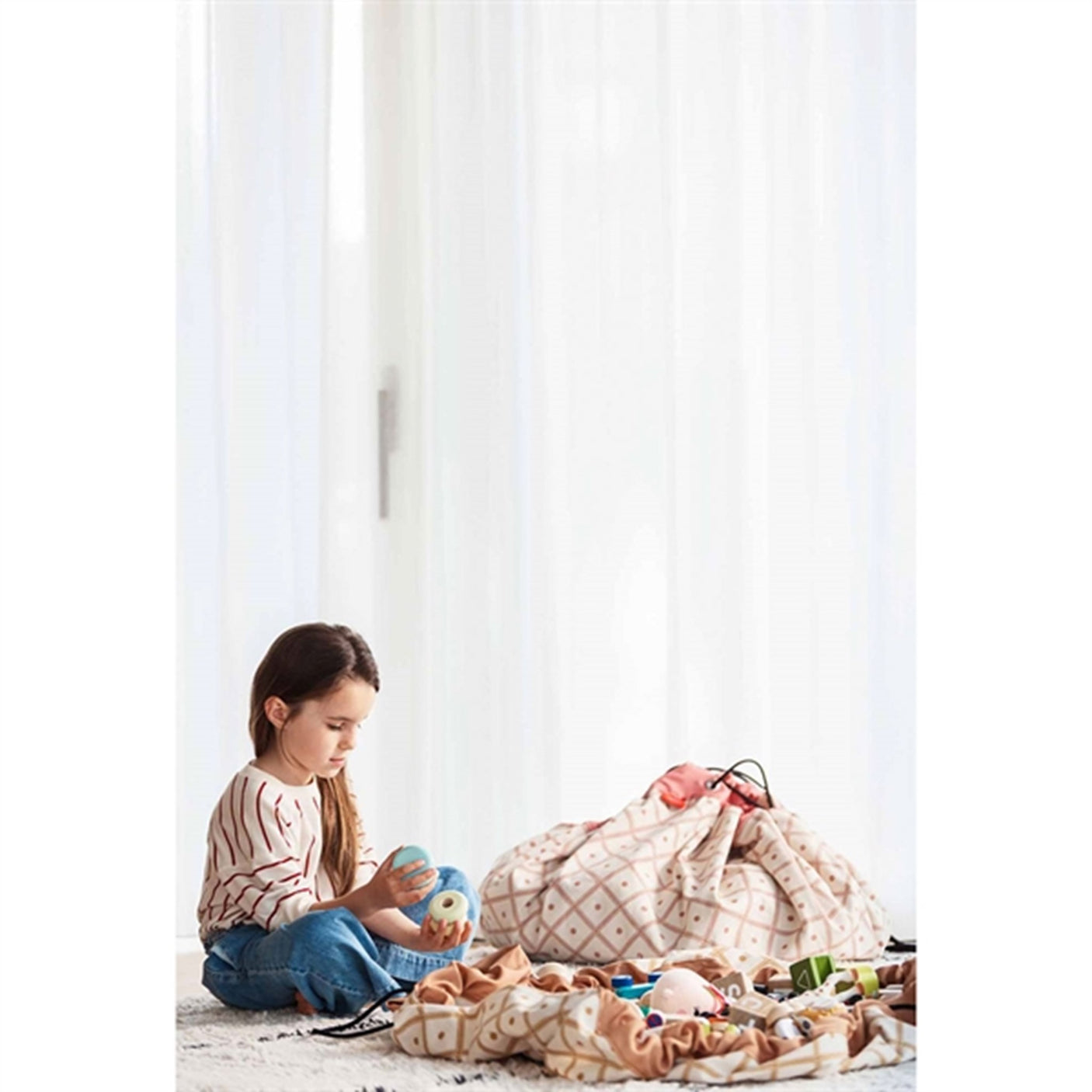 Play&Go 2-in-1 Play Mat Geo Mustard