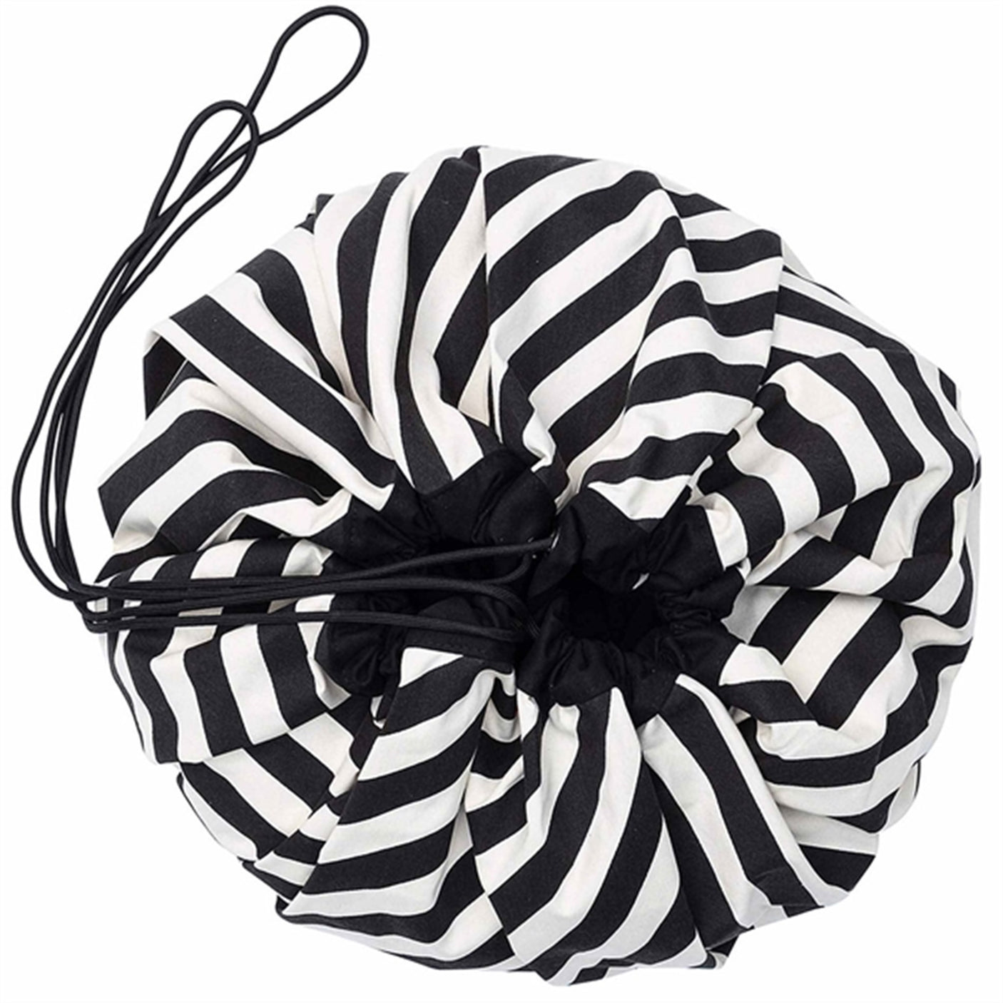 Play&Go 2-in-1 Play Mat Stripes Black