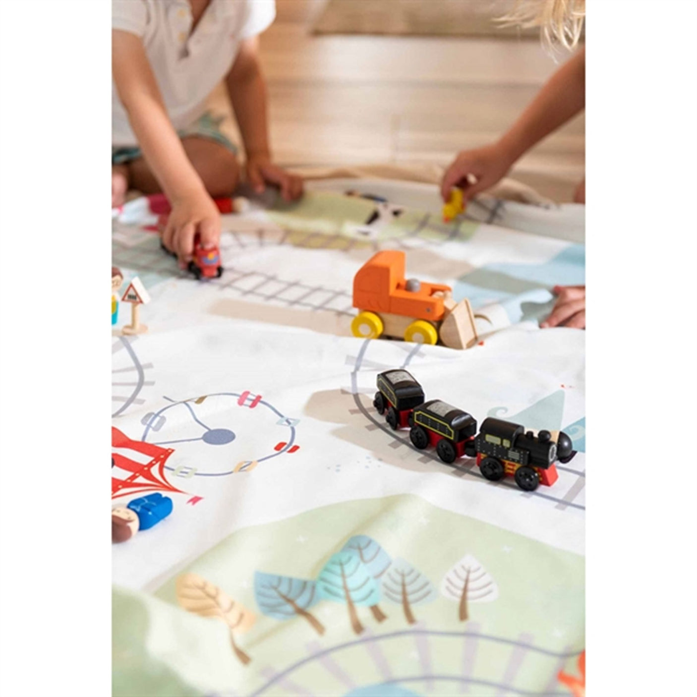 Play&Go 2-in-1 Play Mat Trainmap/Bears