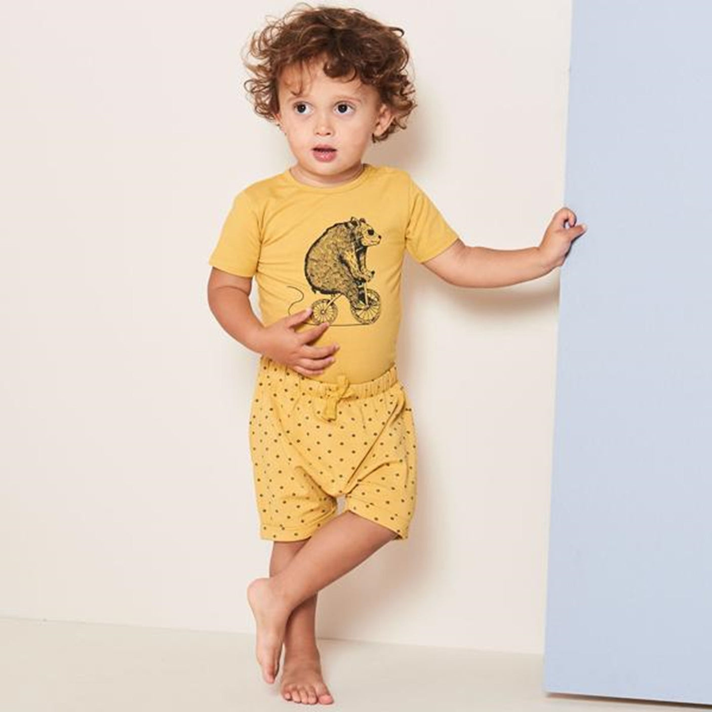 Sofie Schnoor Mustard Shorts