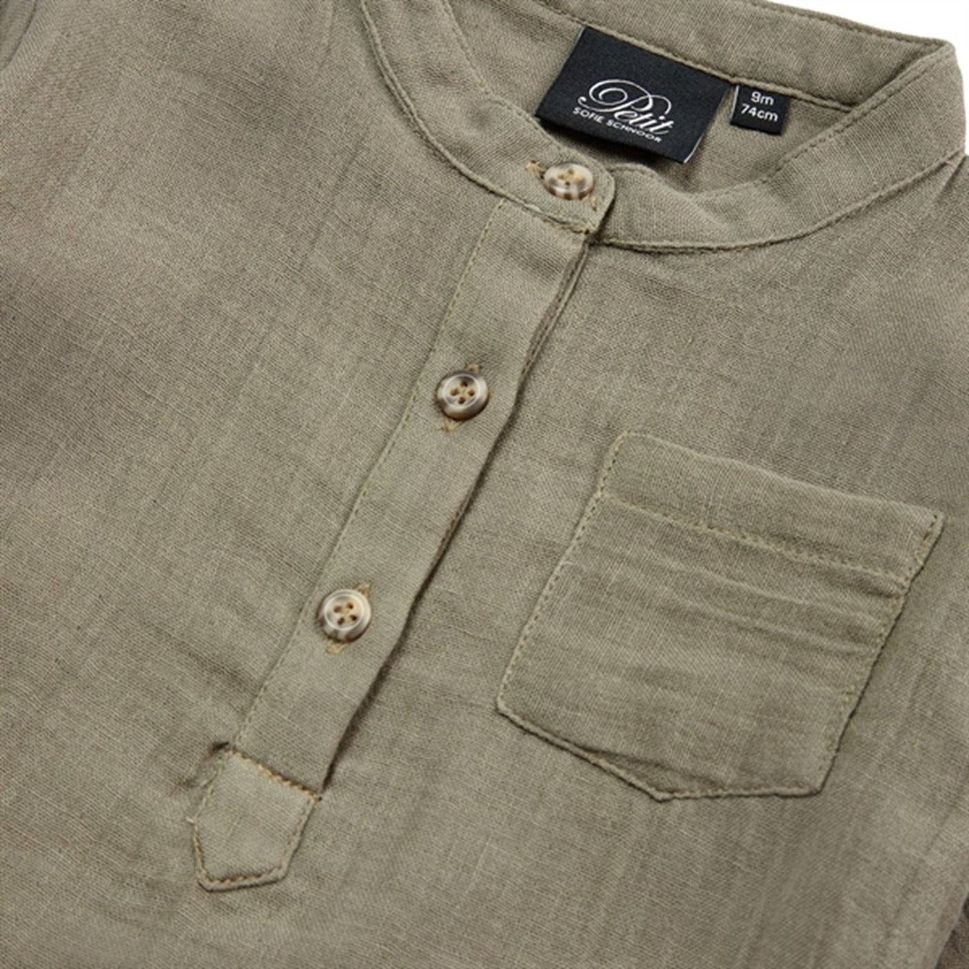 Sofie Schnoor Army Green Shirt