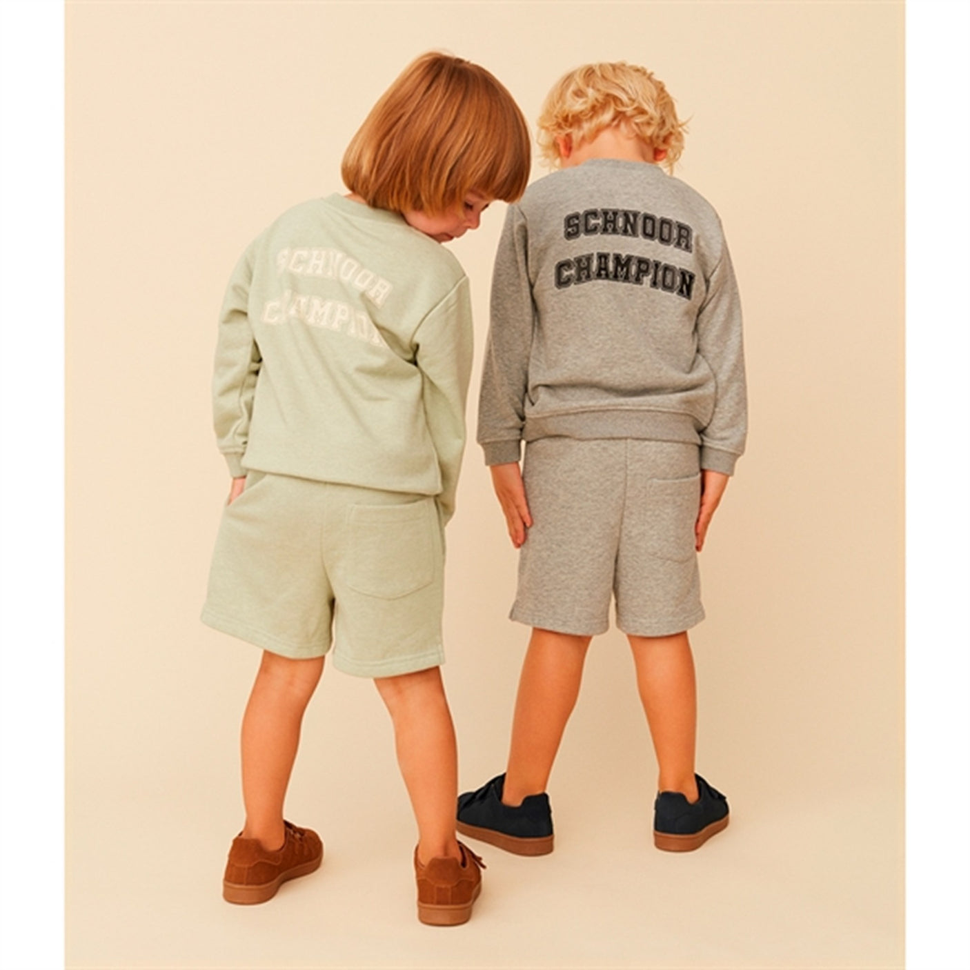 Sofie Schnoor Grey Melange Shorts