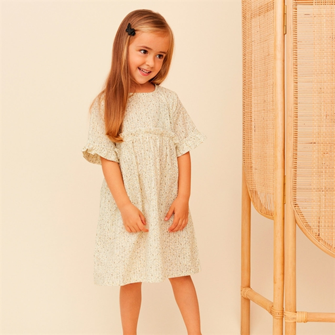 Sofie Schnoor Yellow Flower Dress