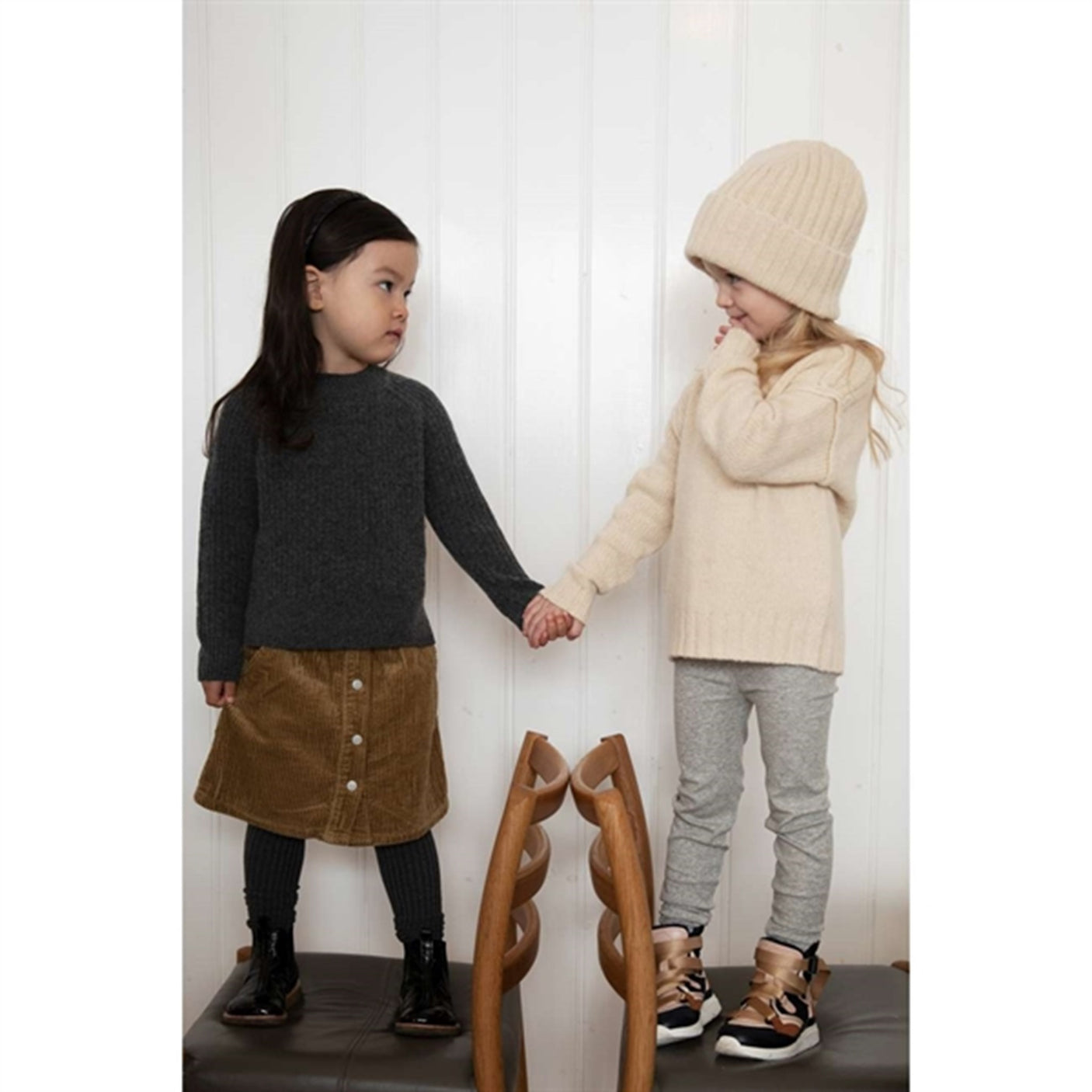 HOLMM Sterling Melange Pablos Knit Leggings