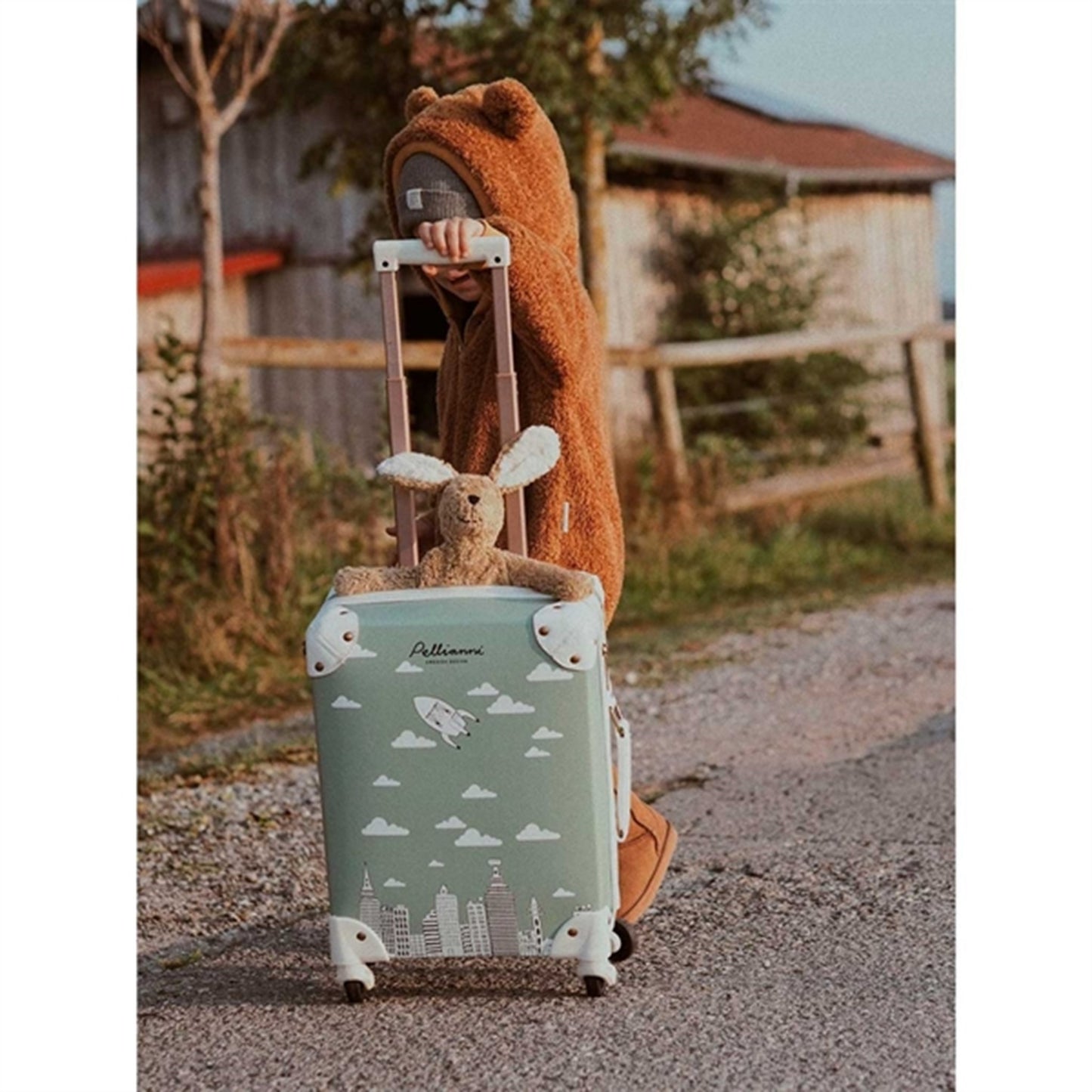 Pellianni City Suitcase Aqua