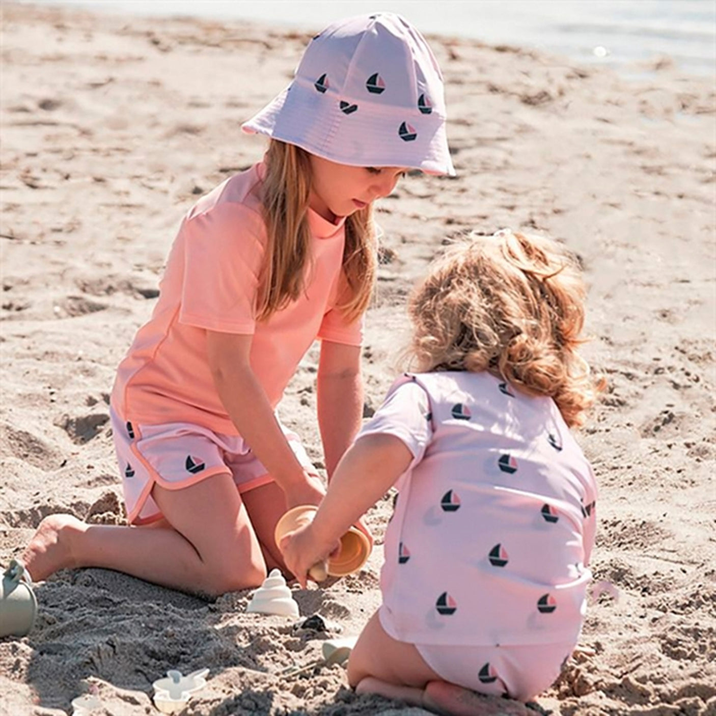 Petit Crabe Rose Boat Frey Sun Hat