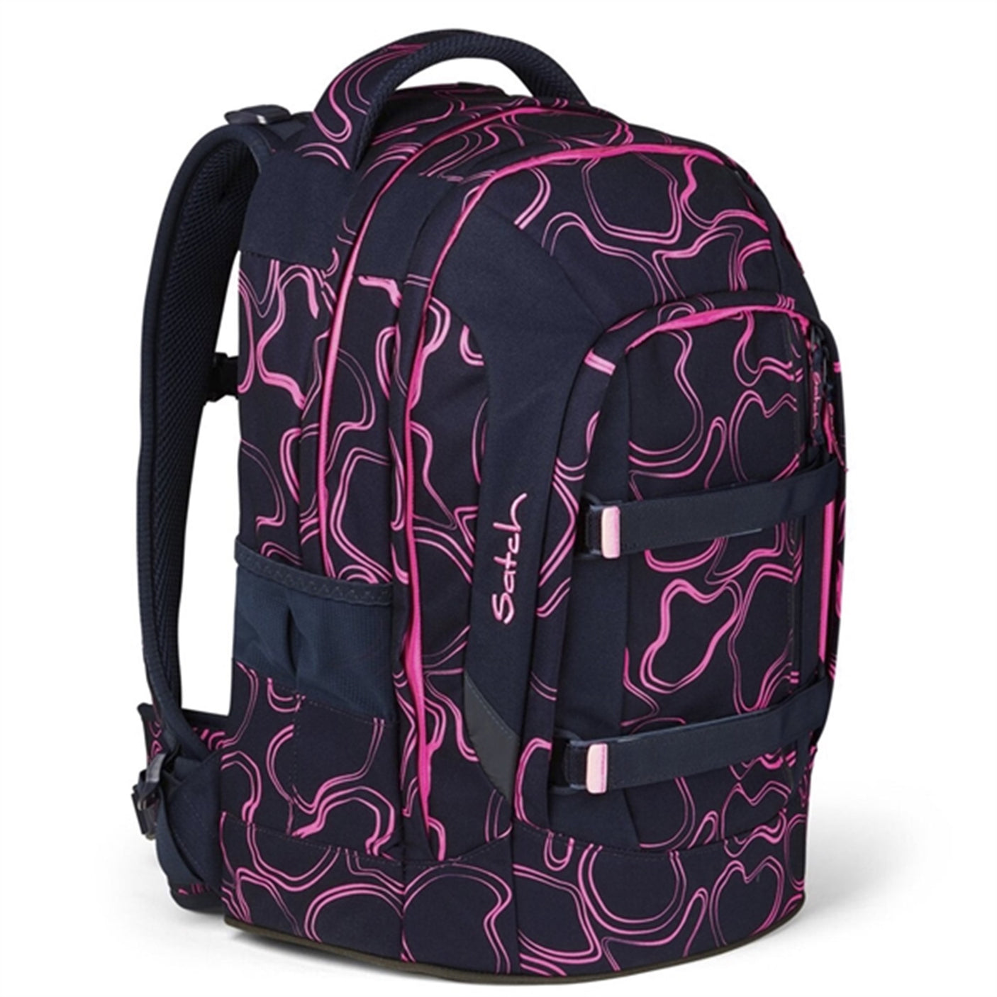 Satch Pack School Bag Pink Supreme