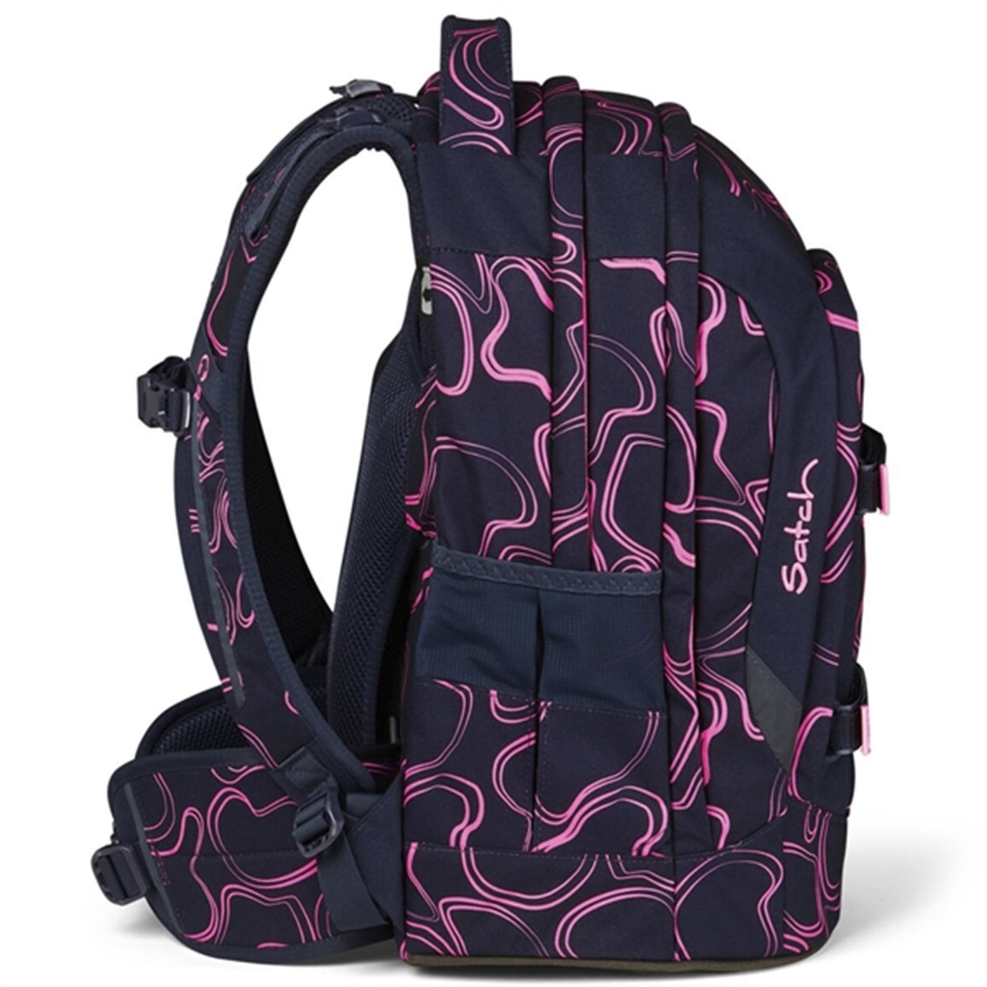 Satch Pack School Bag Pink Supreme