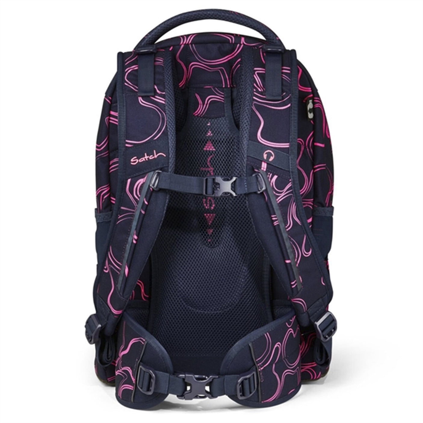 Satch Pack School Bag Pink Supreme