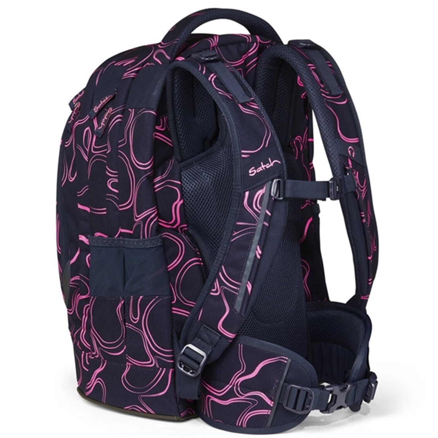 Satch Pack School Bag Pink Supreme