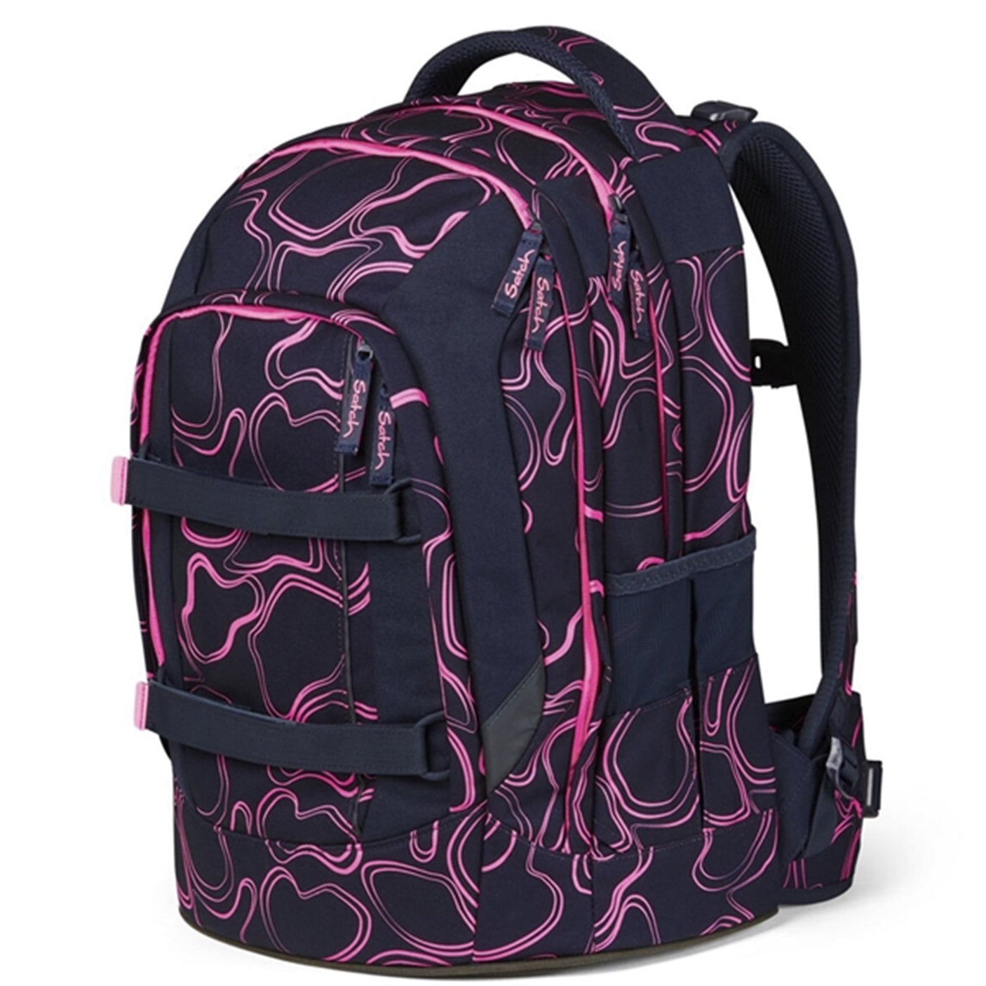 Satch Pack School Bag Pink Supreme