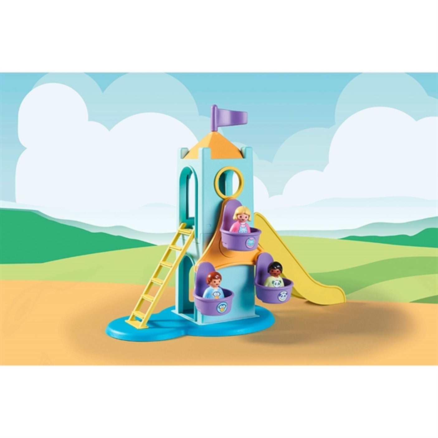 Playmobil® 1.2.3 - Adventure Tower with Ice Cream Booth