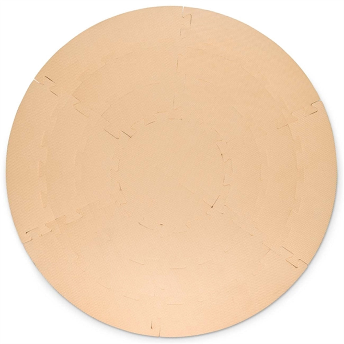 That's Mine Foam Play Mat Round Soft Beige