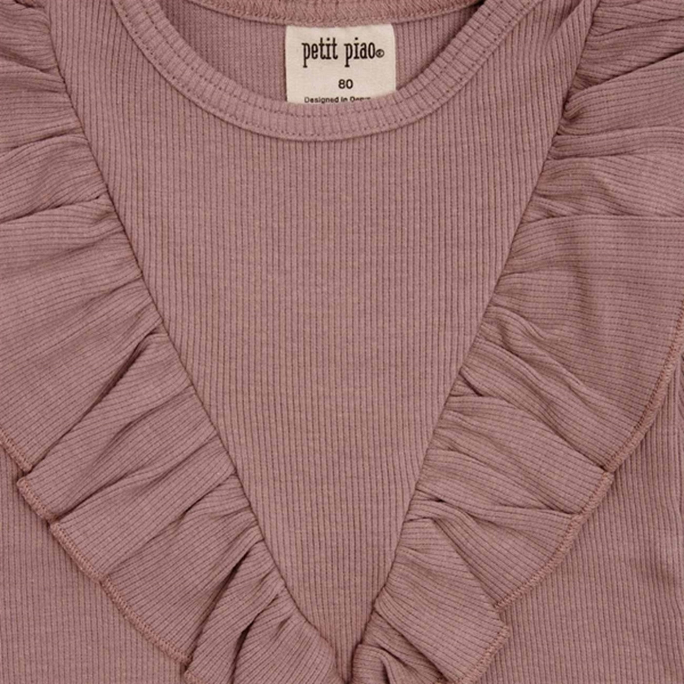 Petit Piao Woodrose Frill Modal Body