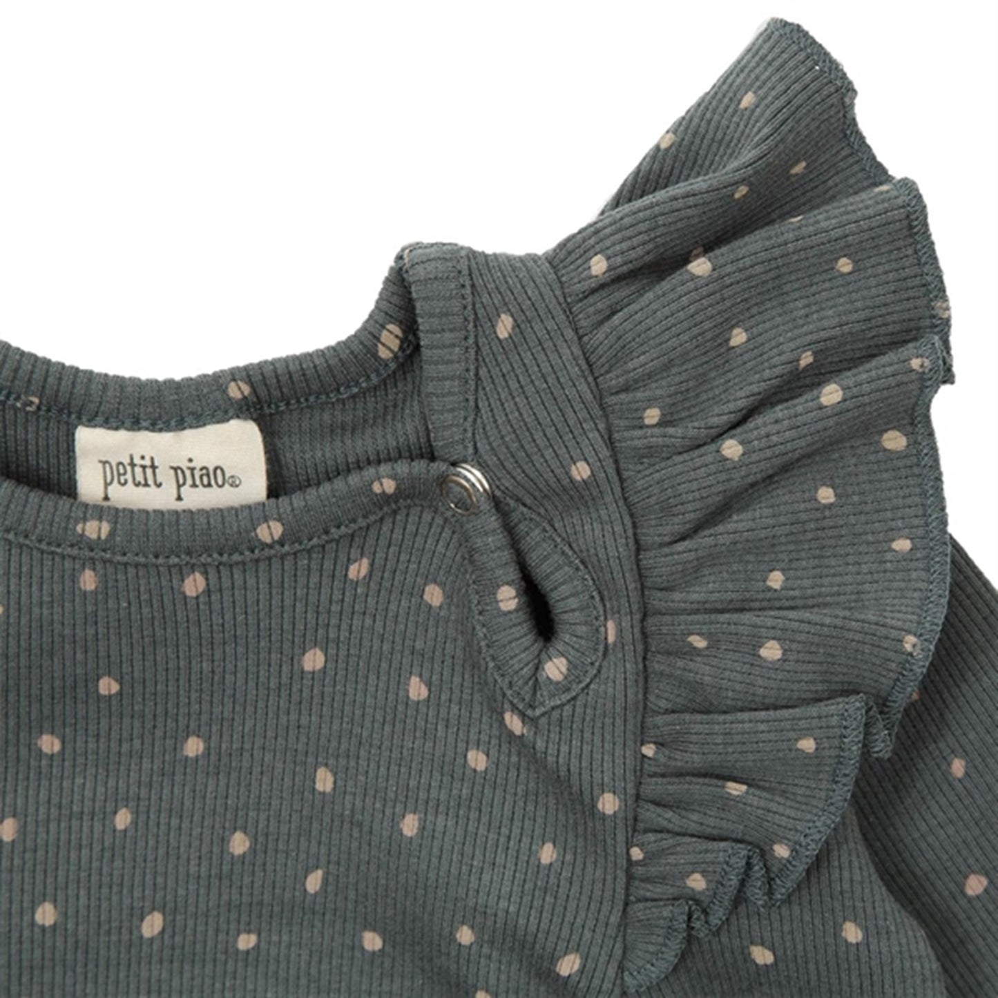 Petit Piao Turbulence/Woodrose Frills Dot Dress