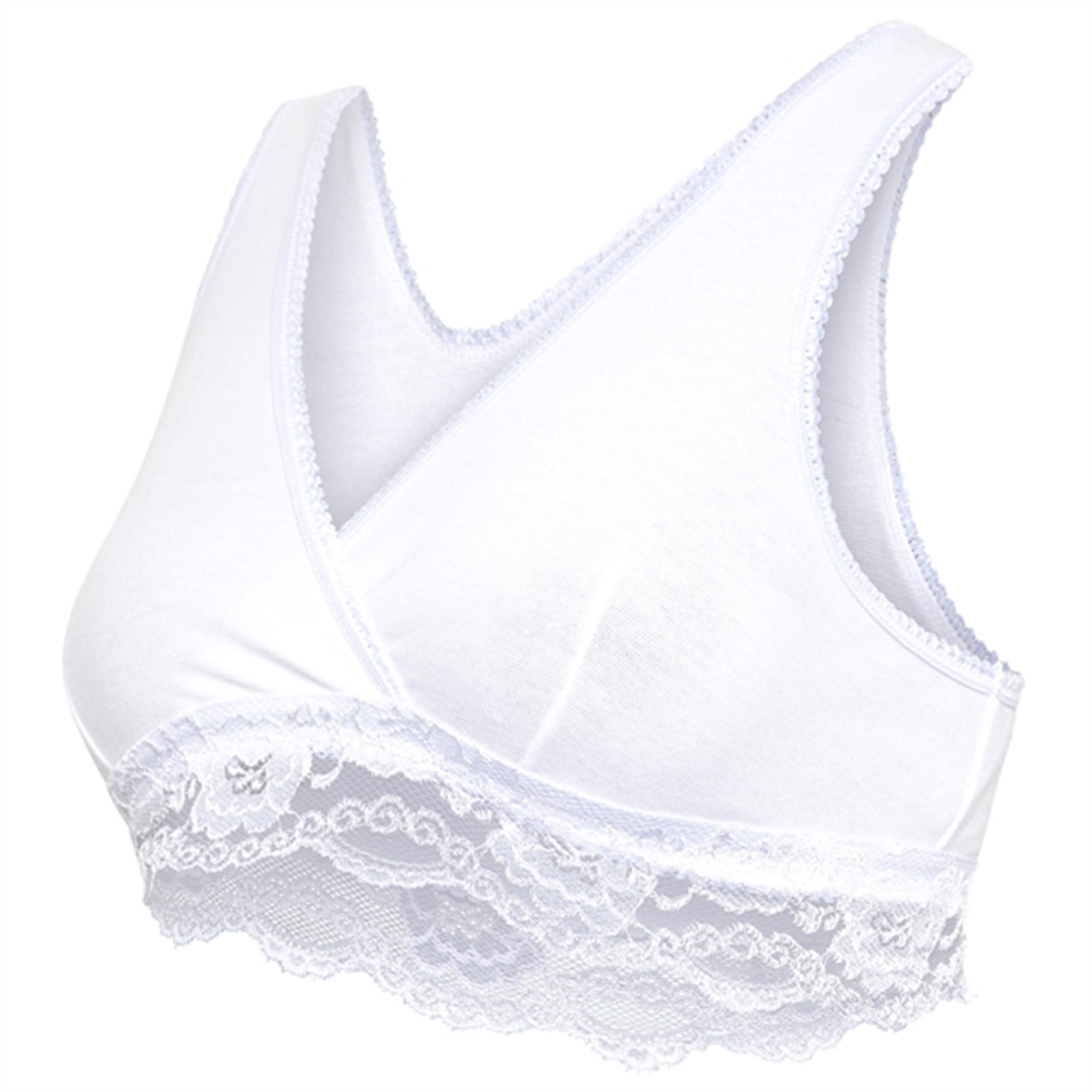 Carriwell Crossover Sleeping And Nursing Bra White