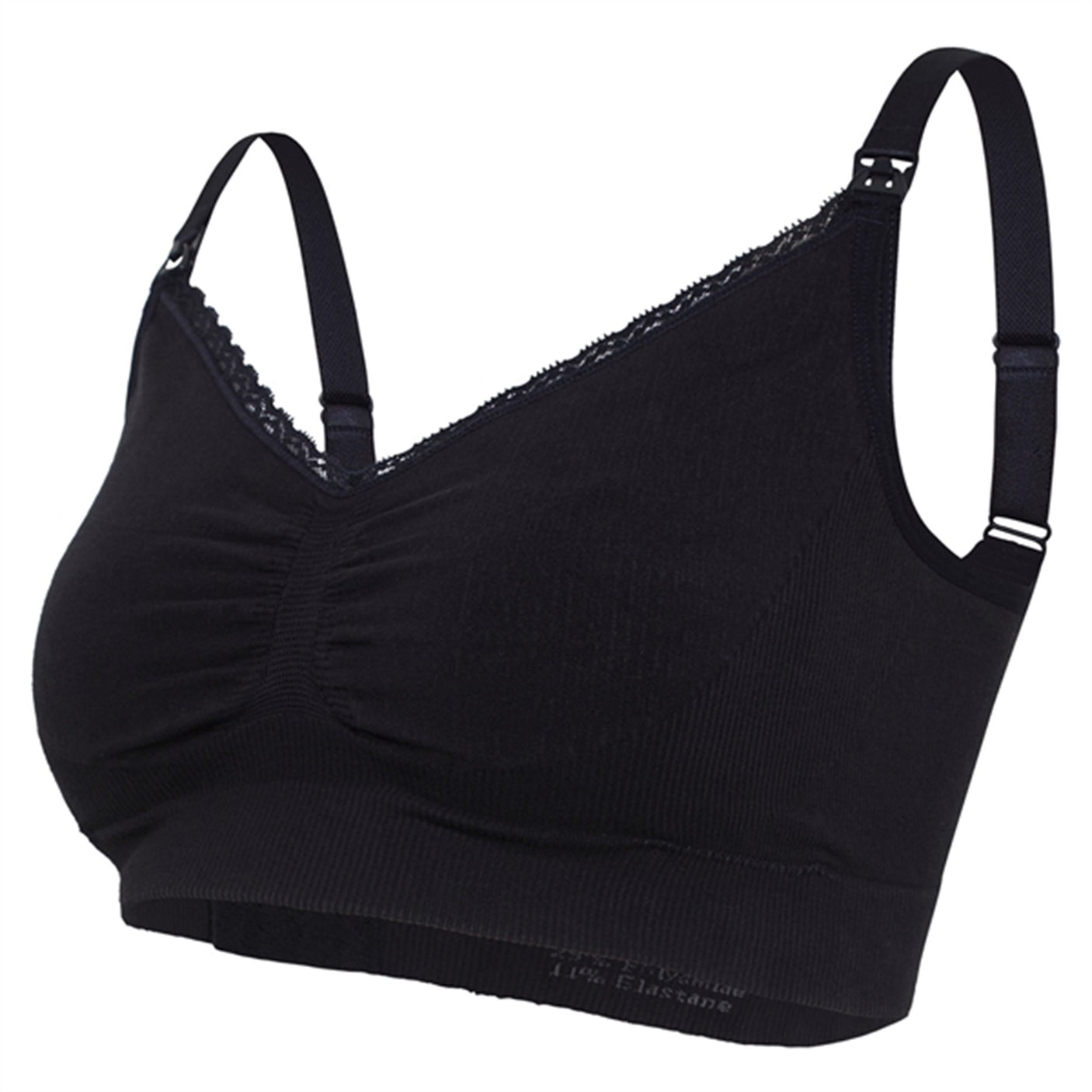 Carriwell Organic Maternity And Nursing Bra Black