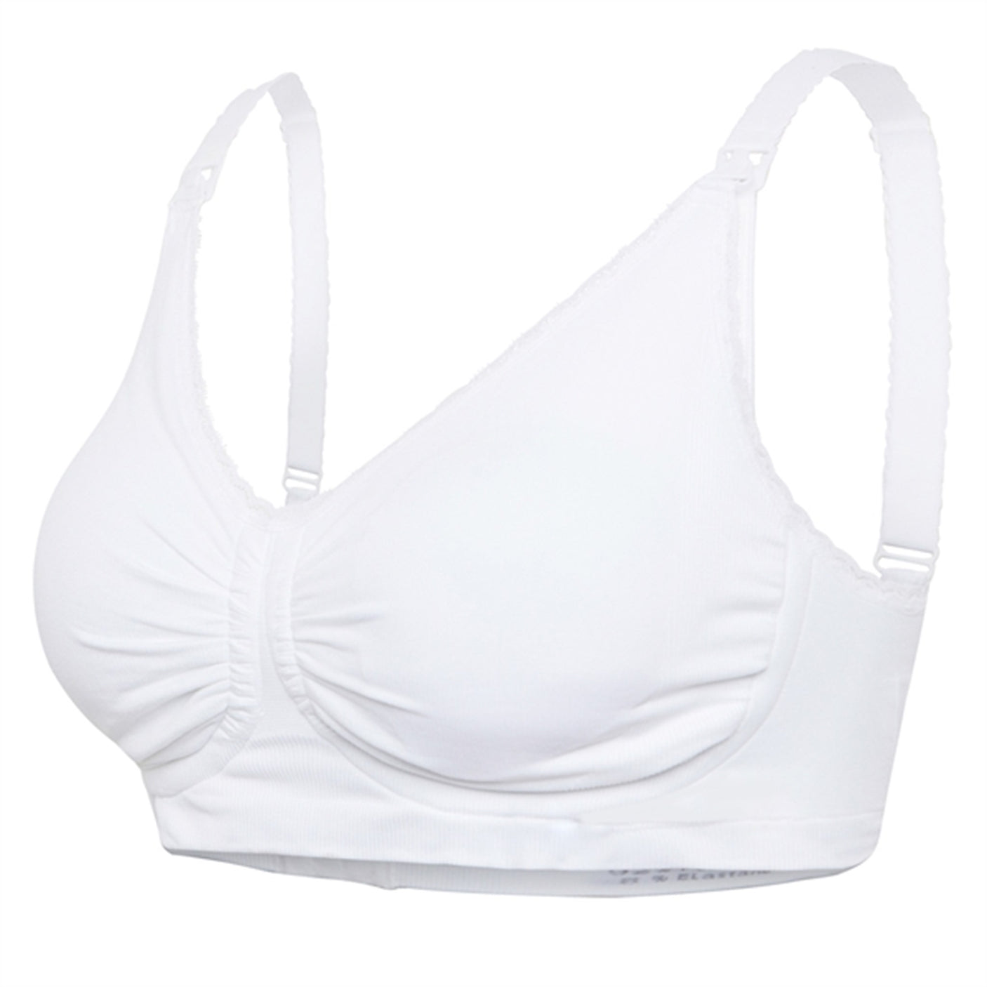 Carriwell Maternity And Nursing Bra With Padded Carri-Gel Support White