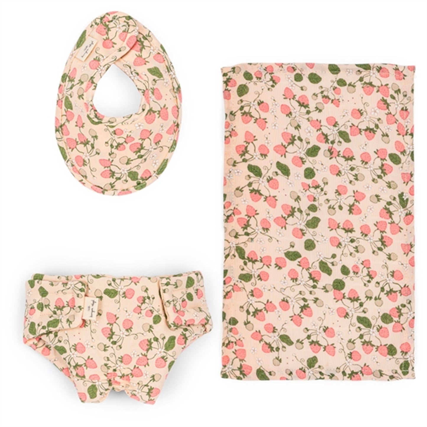 Konges Sløjd Doll Nursery Set Strawberry Fields