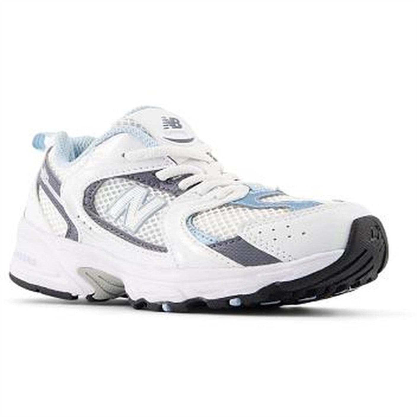 New Balance 530 Kids Bungee Lace Sneakers White