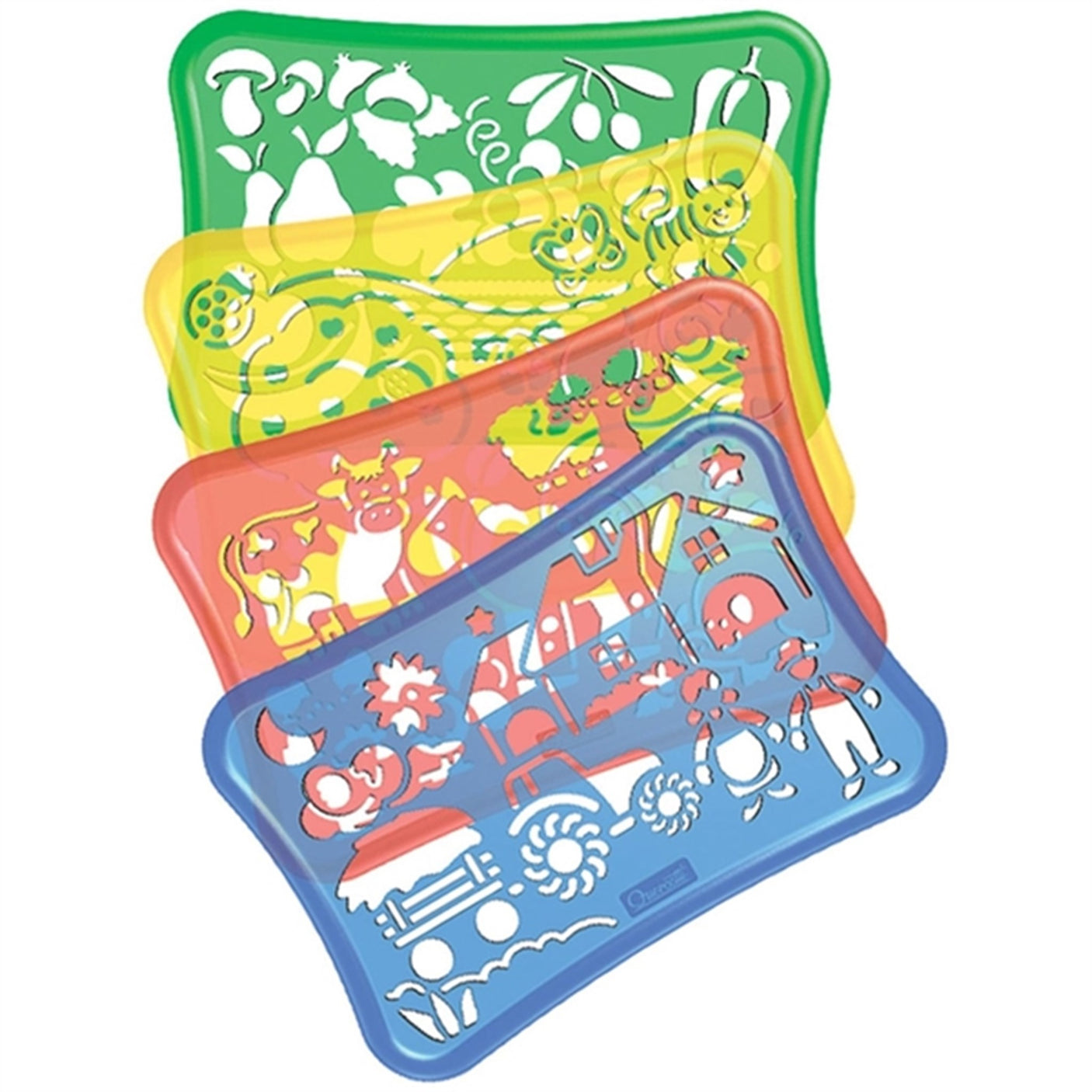 Quercetti Design Stencils: Farm