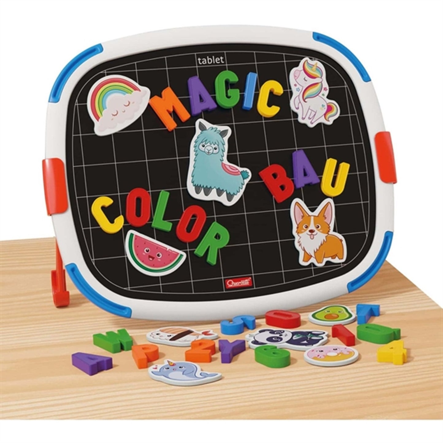 Quercetti Magnetic board with Letters