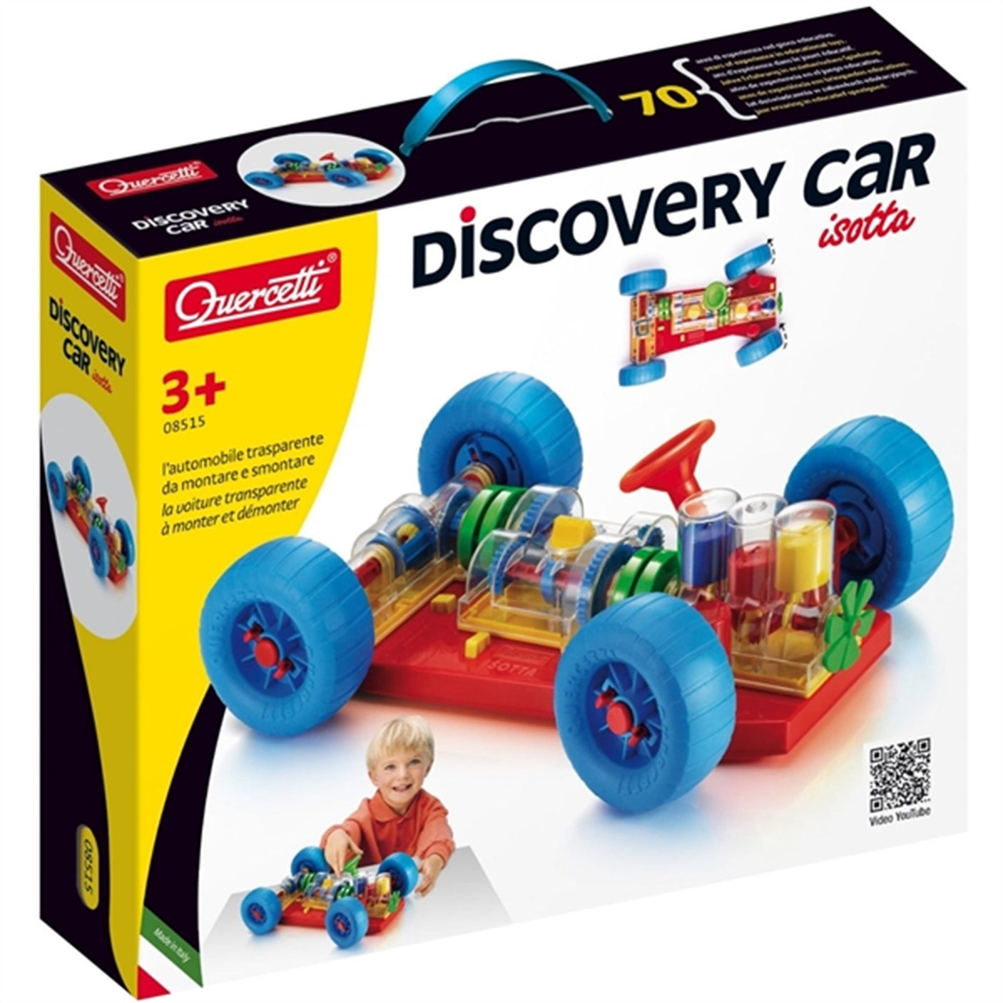 Quercetti Isotta Discovery - Mechanical Car