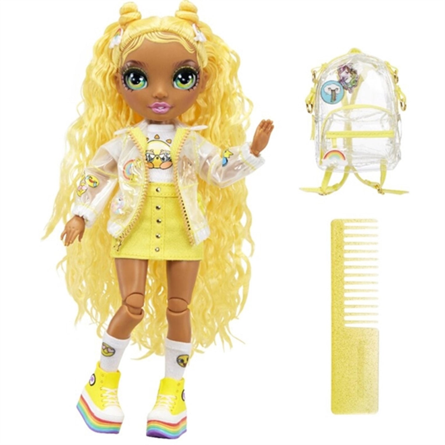 Rainbow High Junior Fashion Doll - Sunny Madison