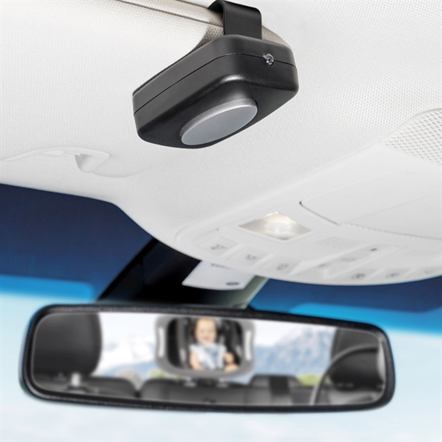 REER Car Mirror with Light