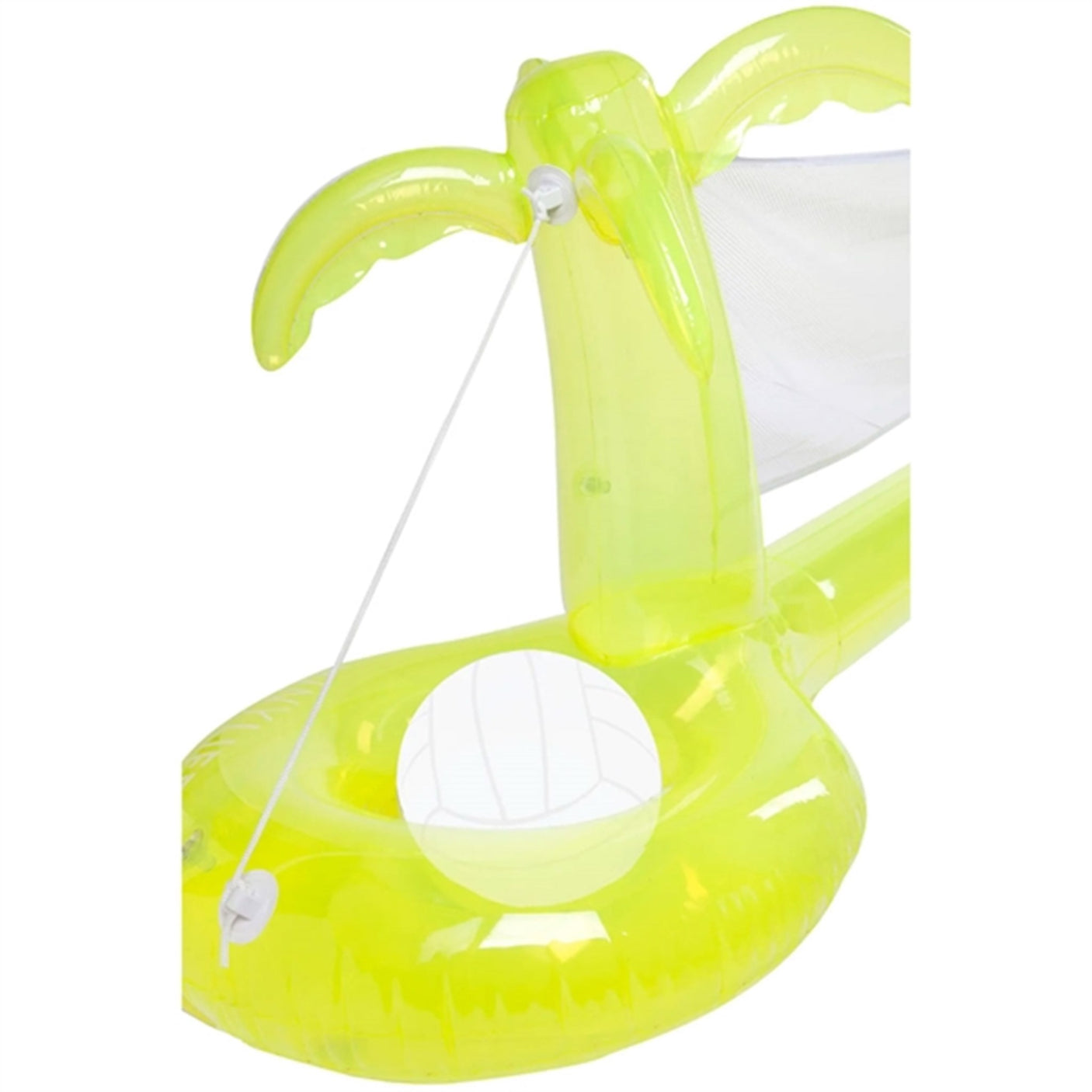 SunnyLife Inflatable Float Away Volley Ball Set Tropical Neon Lime