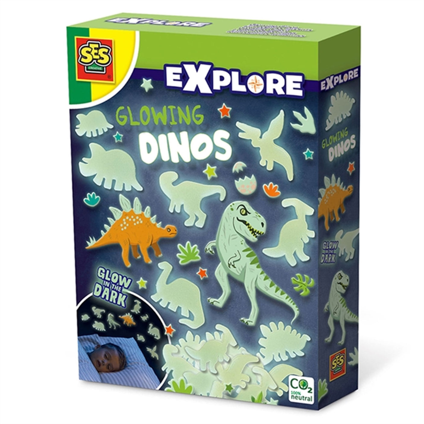 SES Creative Glowing Dinosaurs