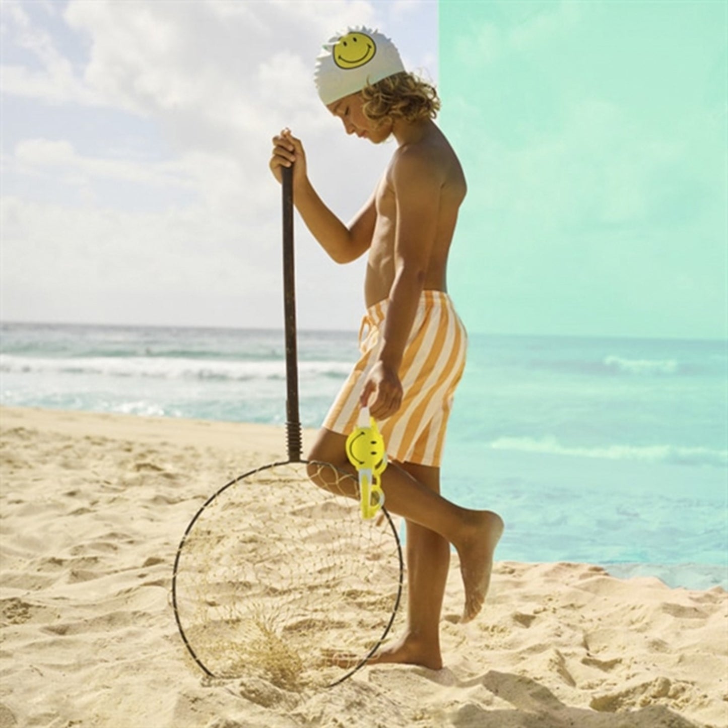 SunnyLife Swimming Cap Smiley