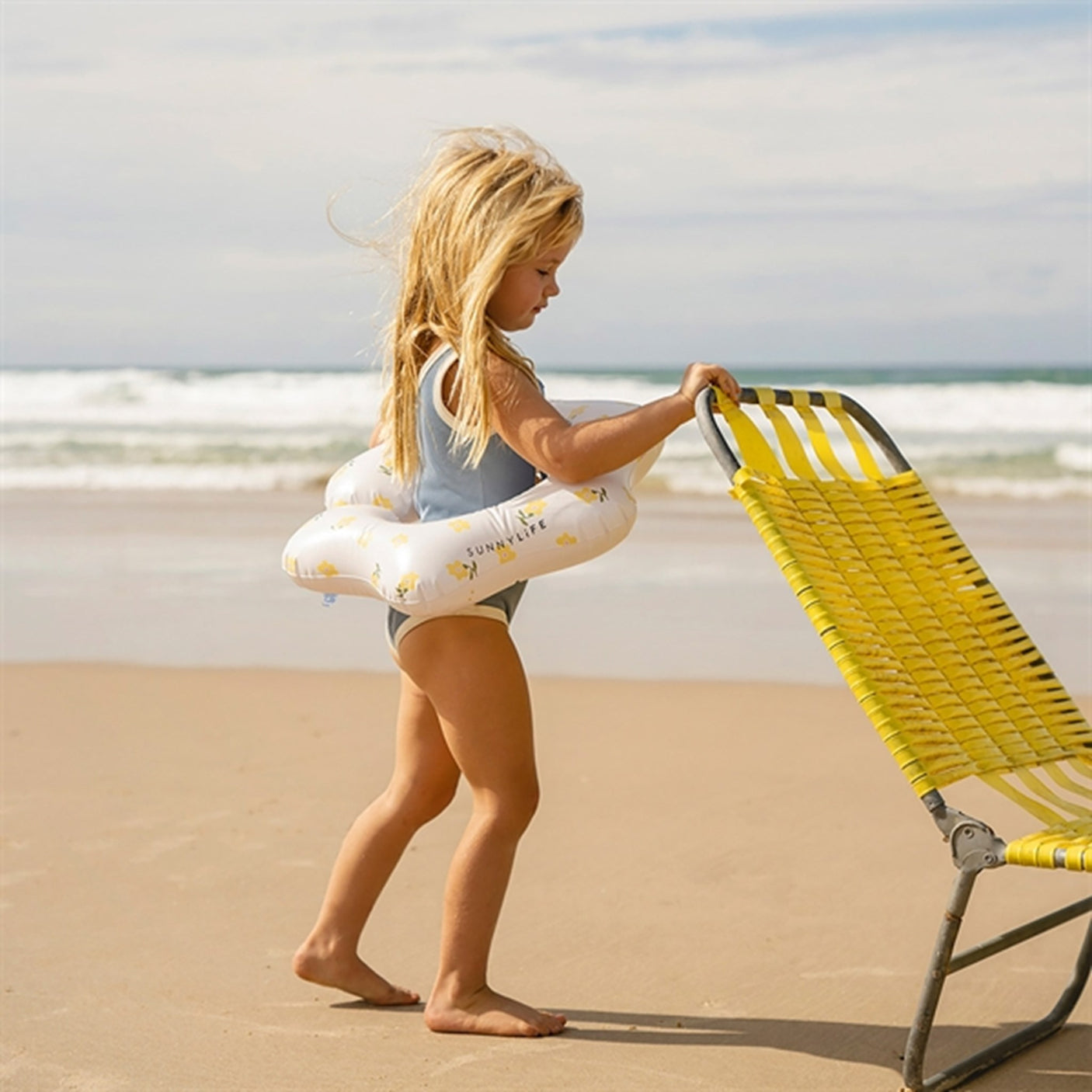 SunnyLife Pool Ring Mima the Fairy Lemon Lilac