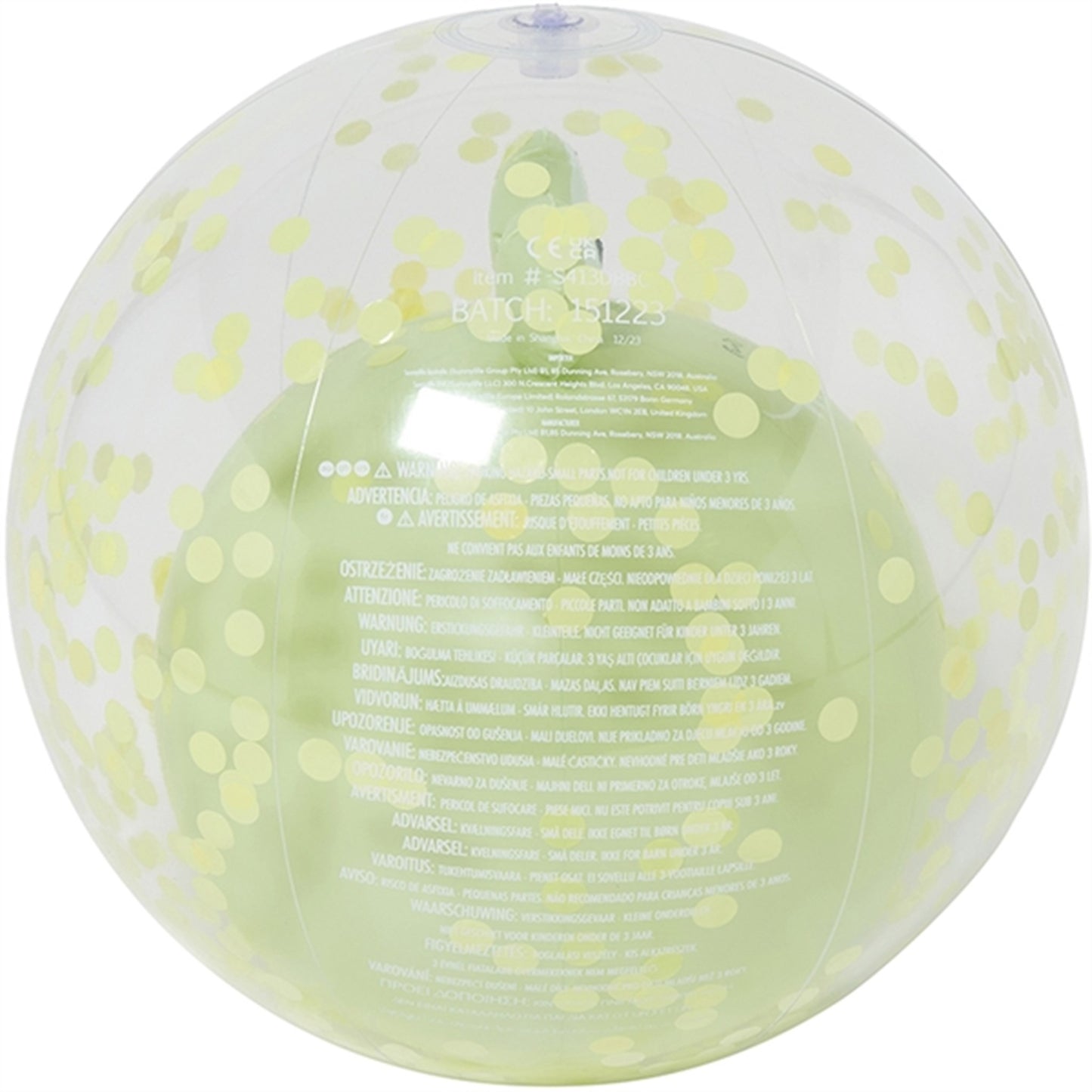 SunnyLife 3D Beach Ball Cookie the Croc Light Khaki