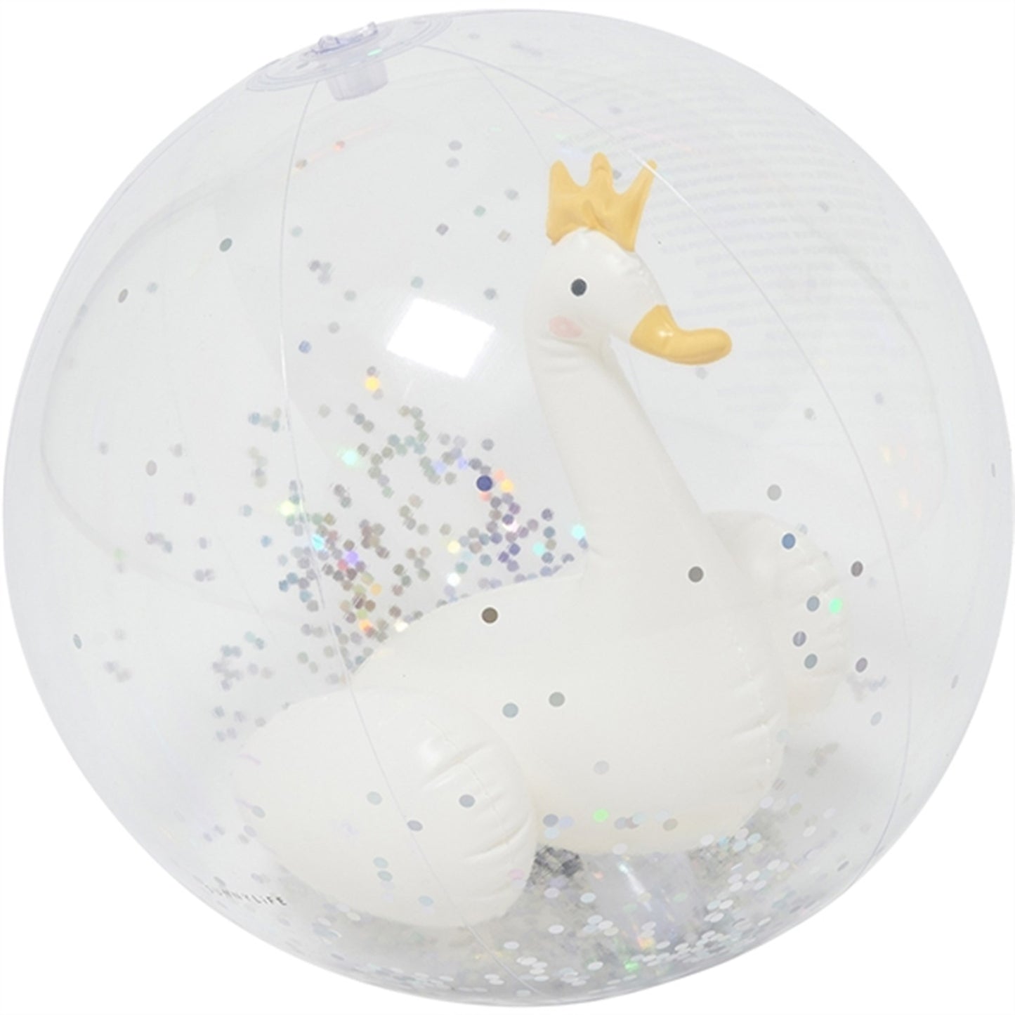 SunnyLife 3D Beach Ball Princess Swan Multi