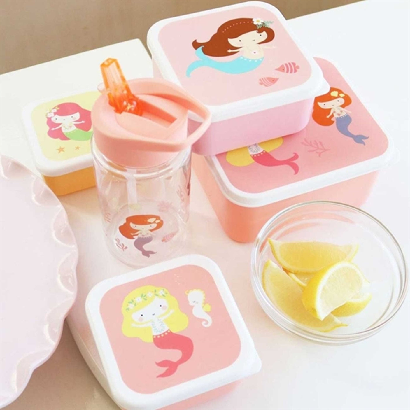 A Little Lovely Company Lunch- and Snackbox Mermaids